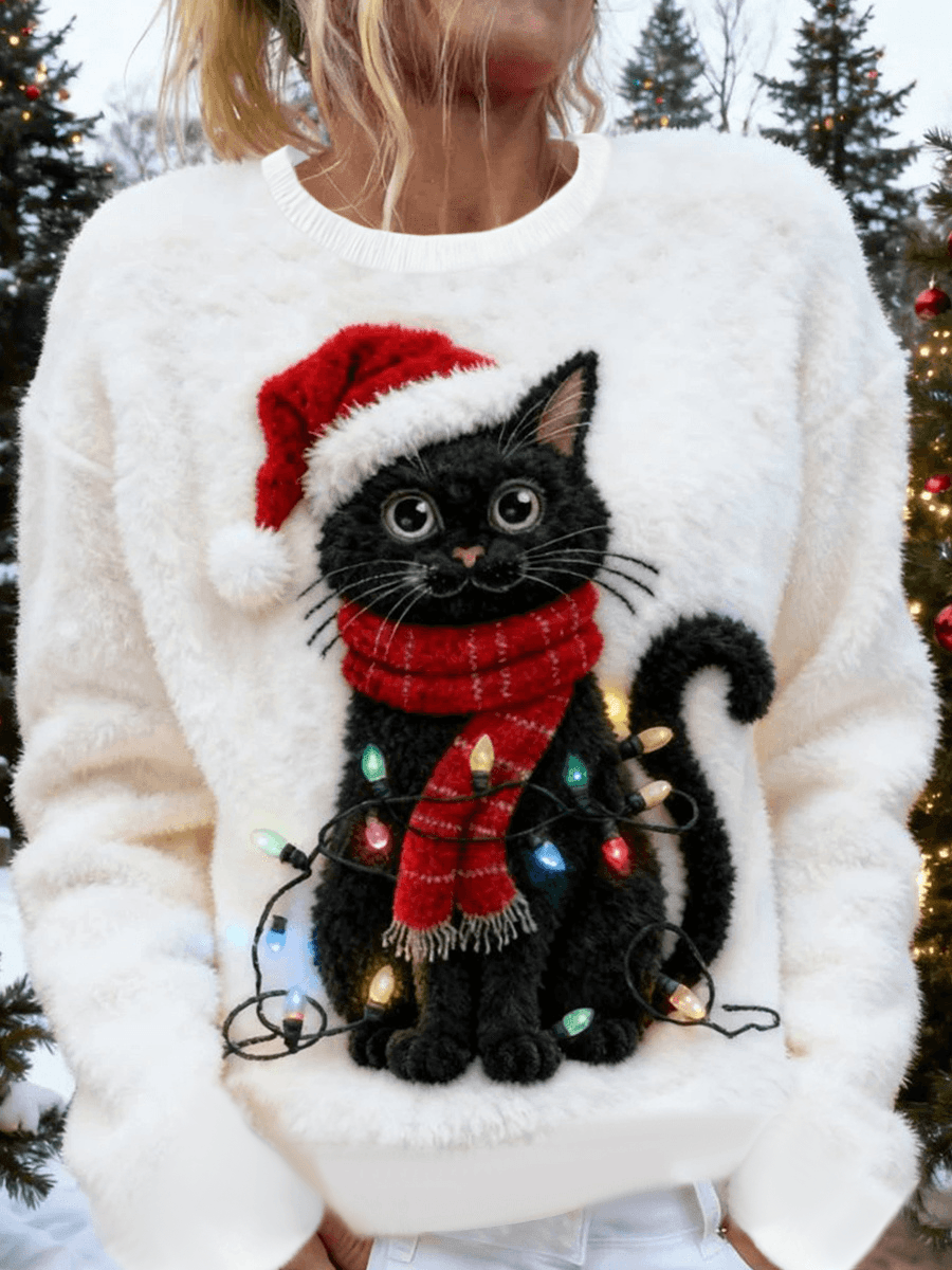 Chloé - Flannel Festive Sweatshirt