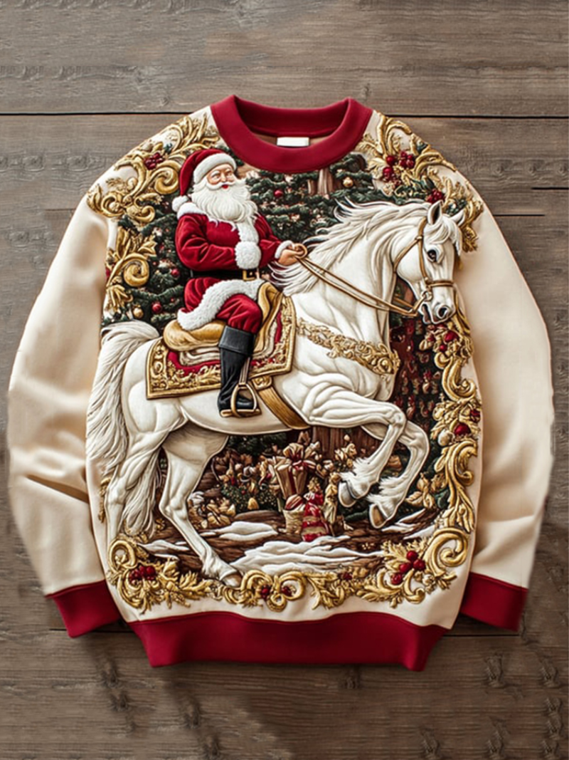 Andreas – Christmas Sweater with Festive Finishing