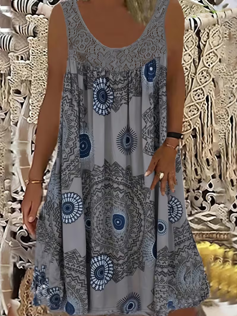 Maya – Printed Dress