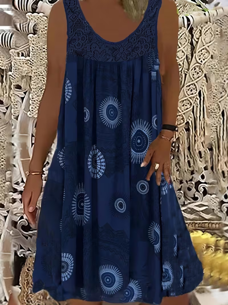 Maya – Printed Dress