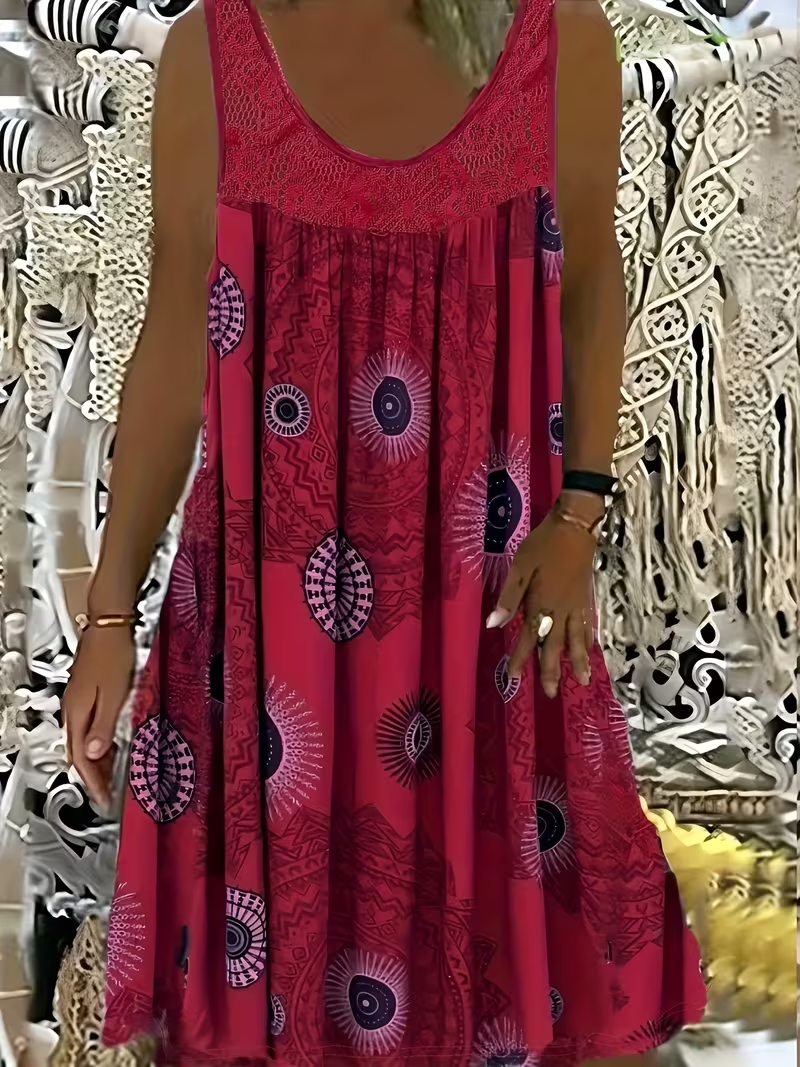 Maya – Printed Dress