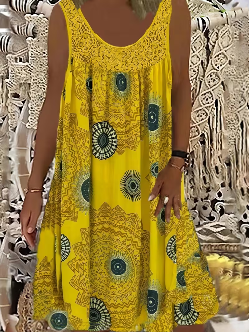 Maya – Printed Dress