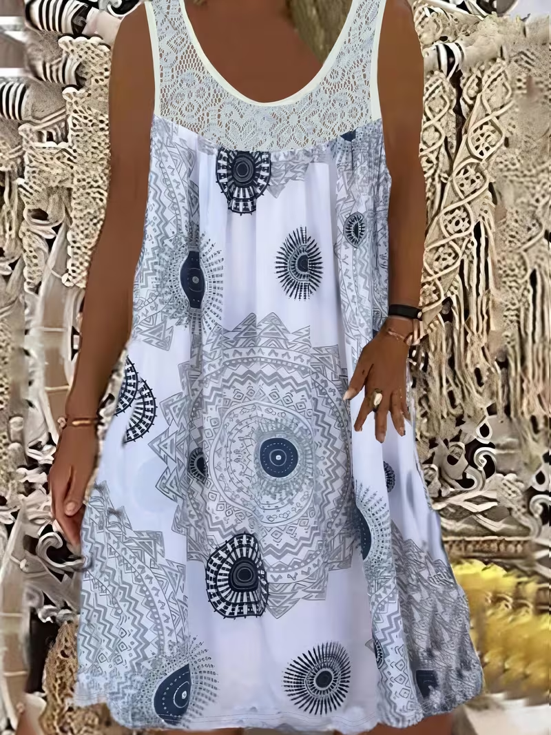 Maya – Printed Dress