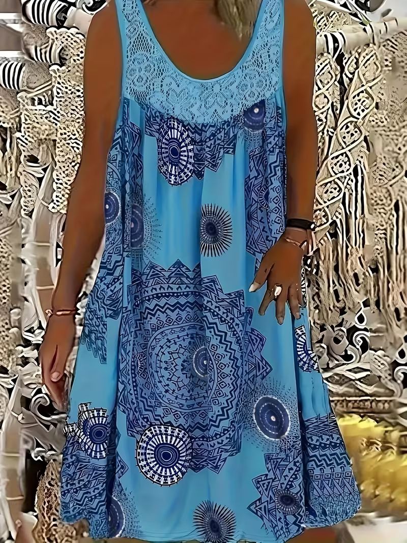 Maya – Printed Dress