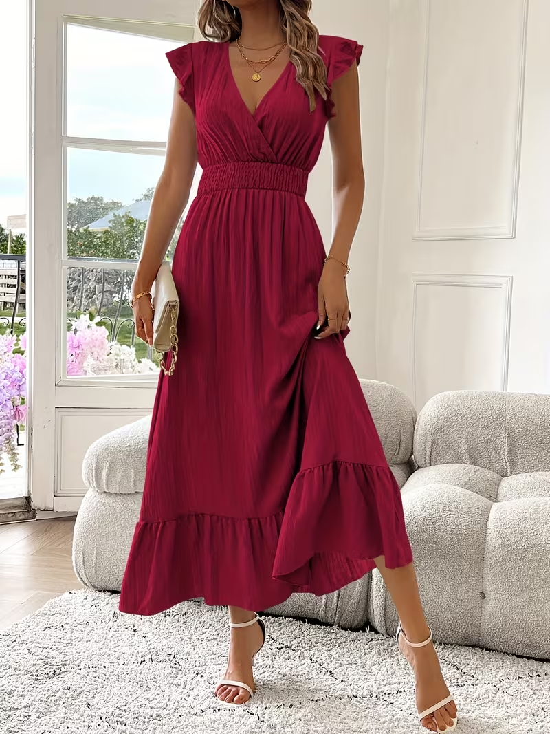 Sophie – Dress with V-neckline