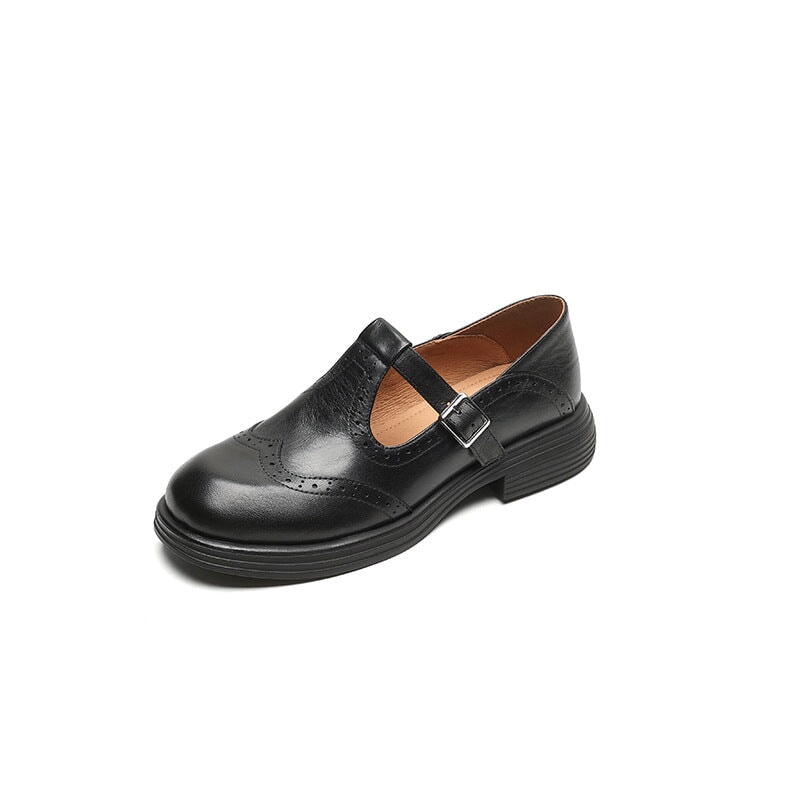 Advanced Leather Mary Janes