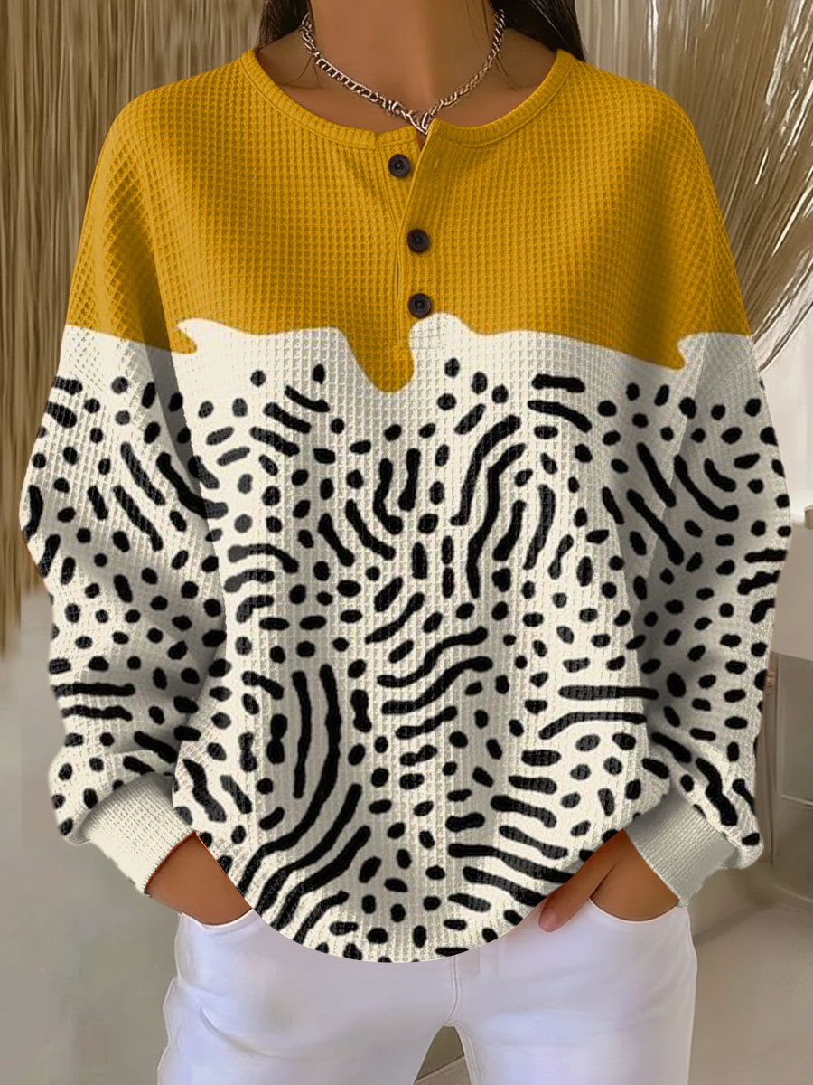 Liv - Sweater with Graphic Pattern