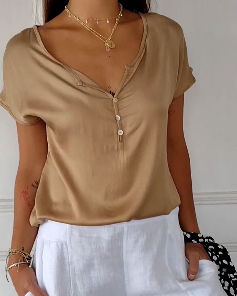 JULIETTE - COMFORTABLE SUMMER T-SHIRT