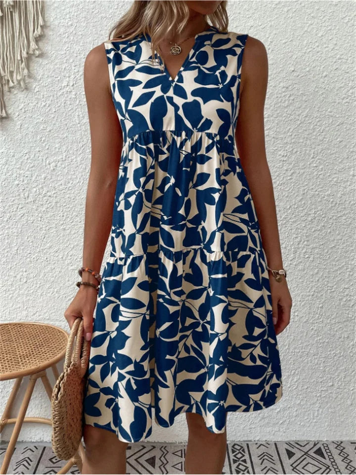 Bellissa - Leaf Summer Dress