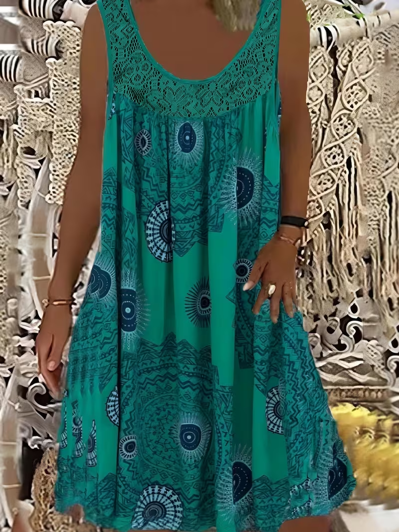 Maya – Printed Dress