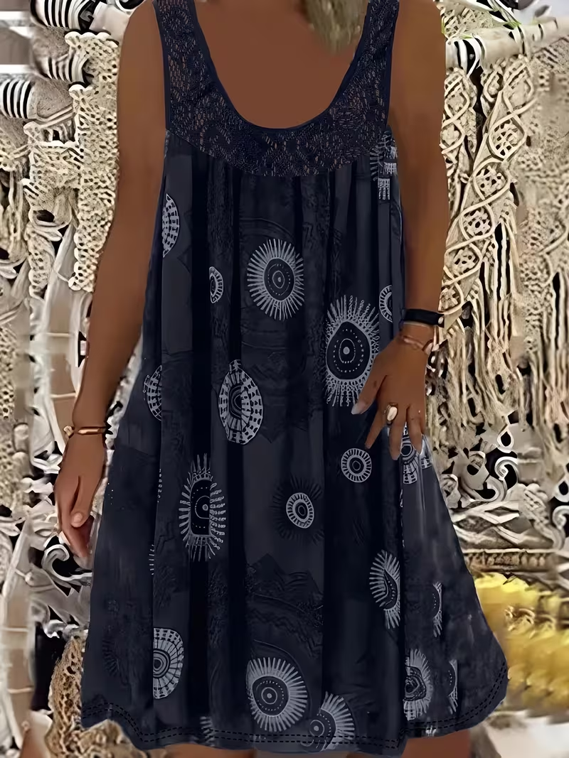Maya – Printed Dress